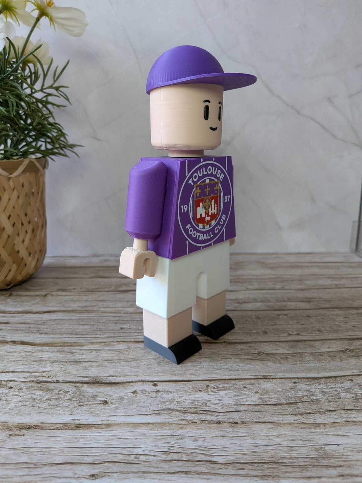 Figurine football TFC personnalisable vue sous un autre angle