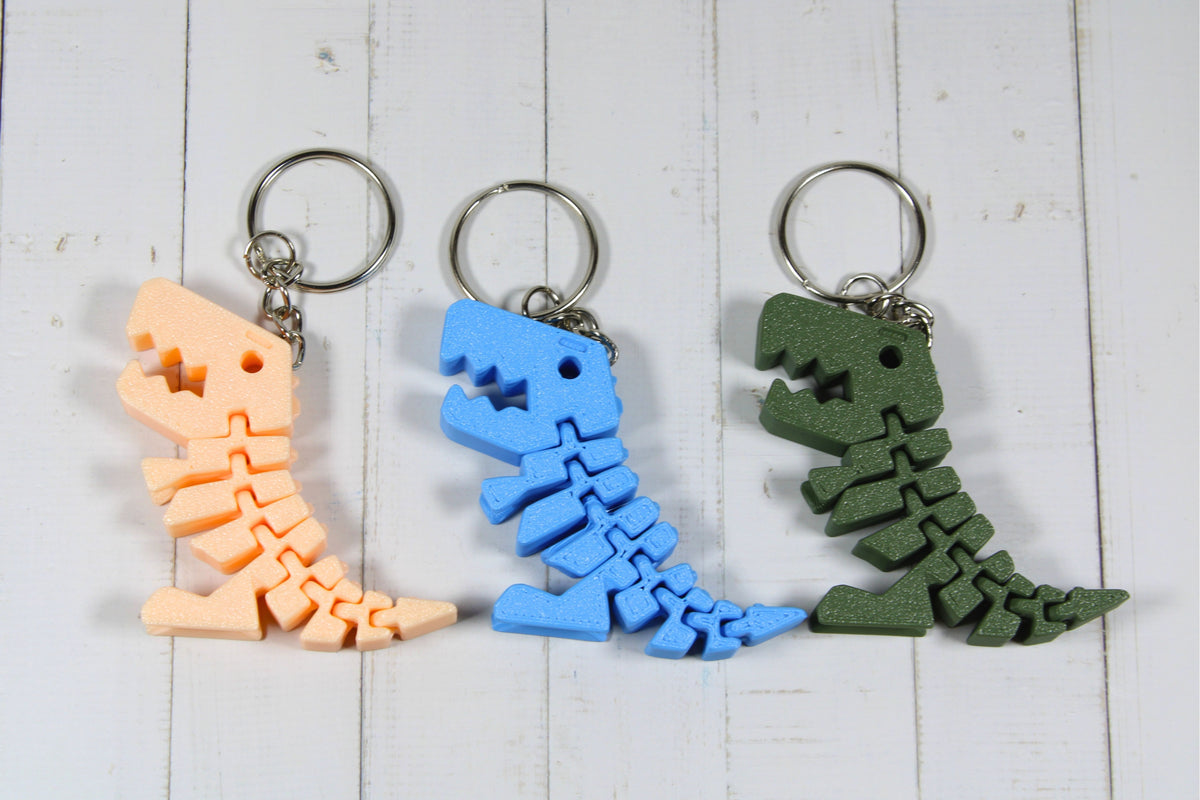 porté clé dinosaure flex 