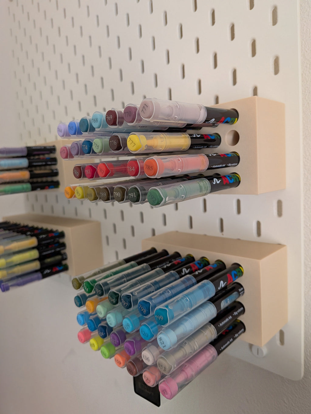 Support pour feutres Guangna compatible panneau IKEA SKÅDIS